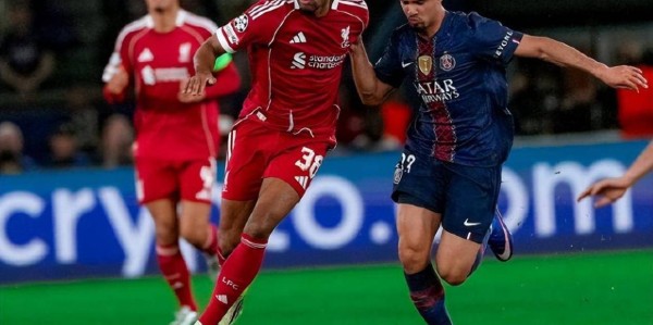 欧冠巴黎2-0利物浦，数据全面碾压，客队0射正次回合靠什么翻盘