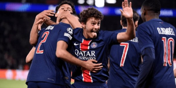 两名中卫意外进球，巴黎圣日耳曼2-0击败欧塞尔，重返法甲榜首